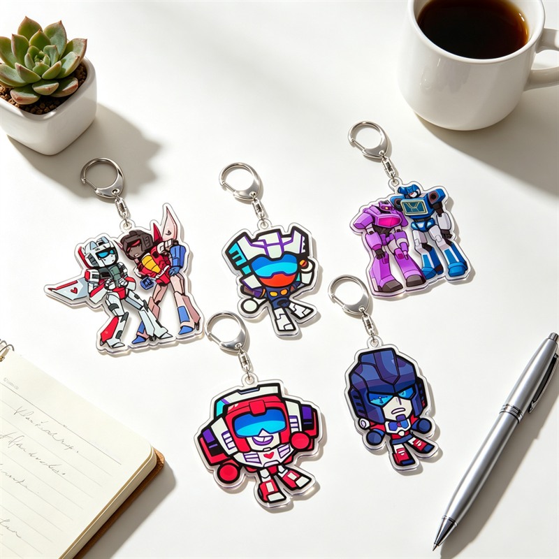 Bandai Gundam Hg - Keychain for Gundam Optimus Prime Bumblebee