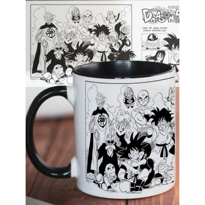 Dragon Ball cartoon hand-paint - Anime Merchandise Mugs ulasan dan harga
